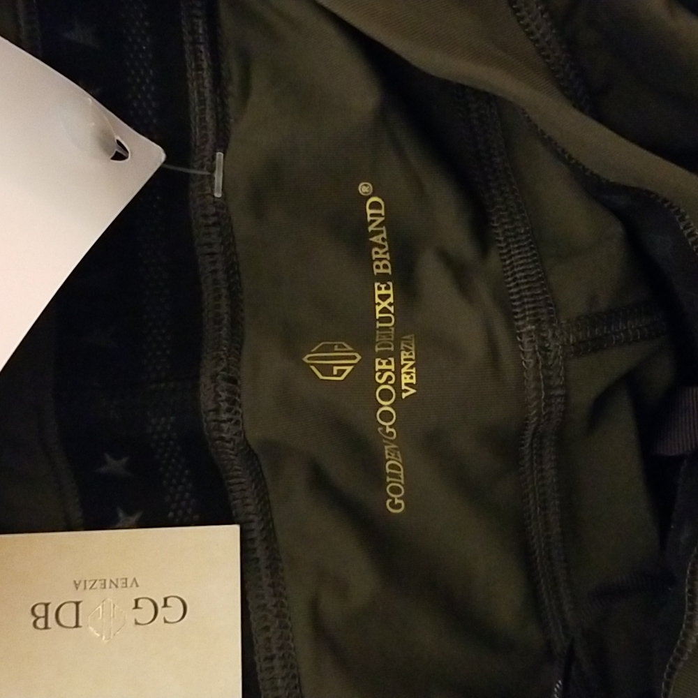 Golden Goose Leggings Size XS Military Green Khaki - Picture 5 of 9